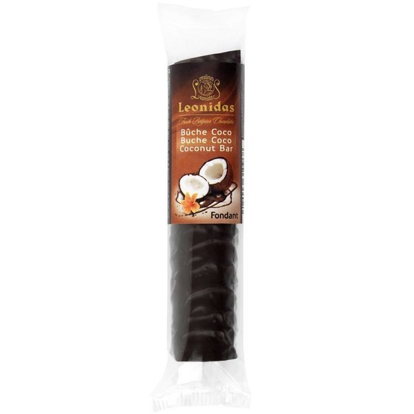 buche coco zwarte chocolade